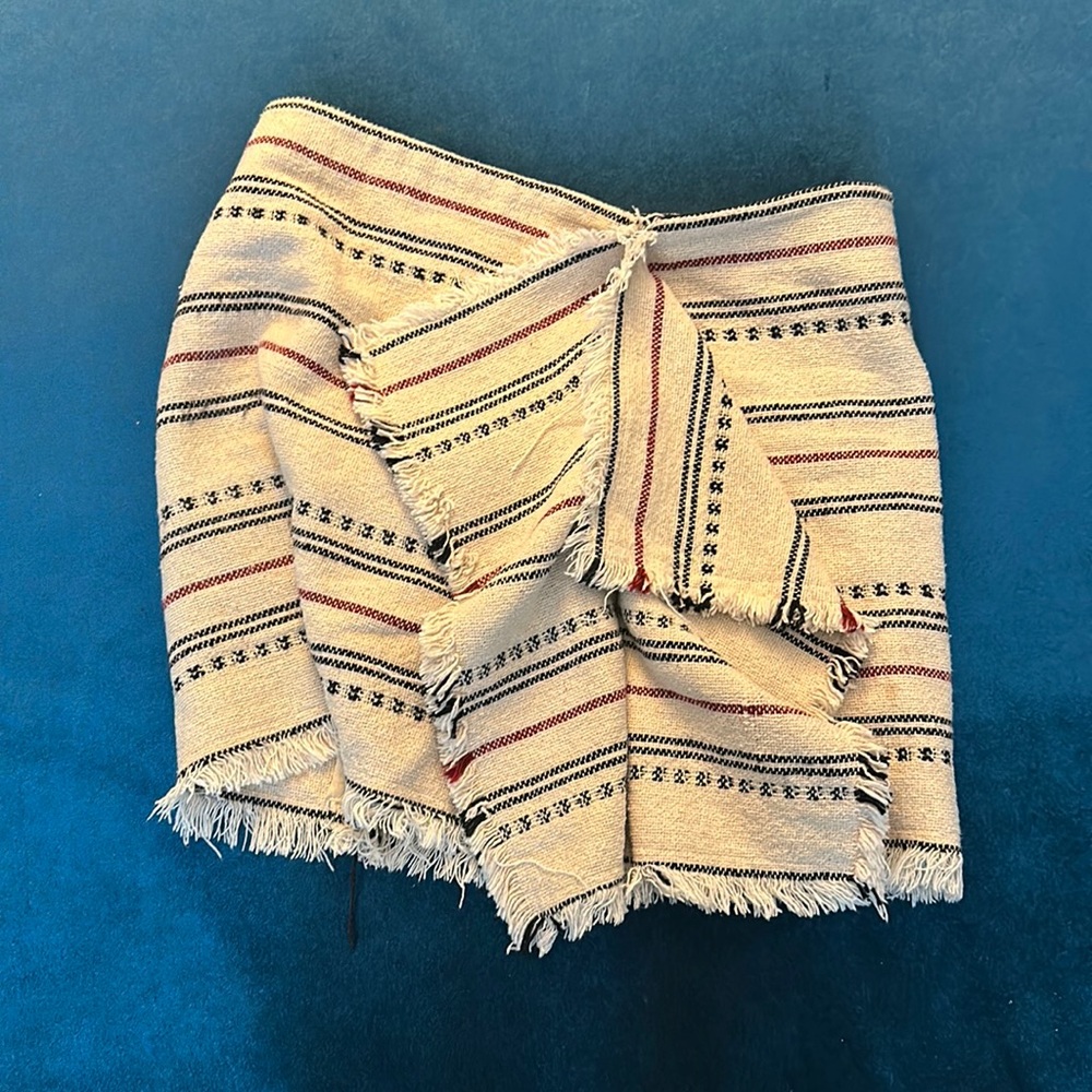 Beige fringe Isabel marant skirt
